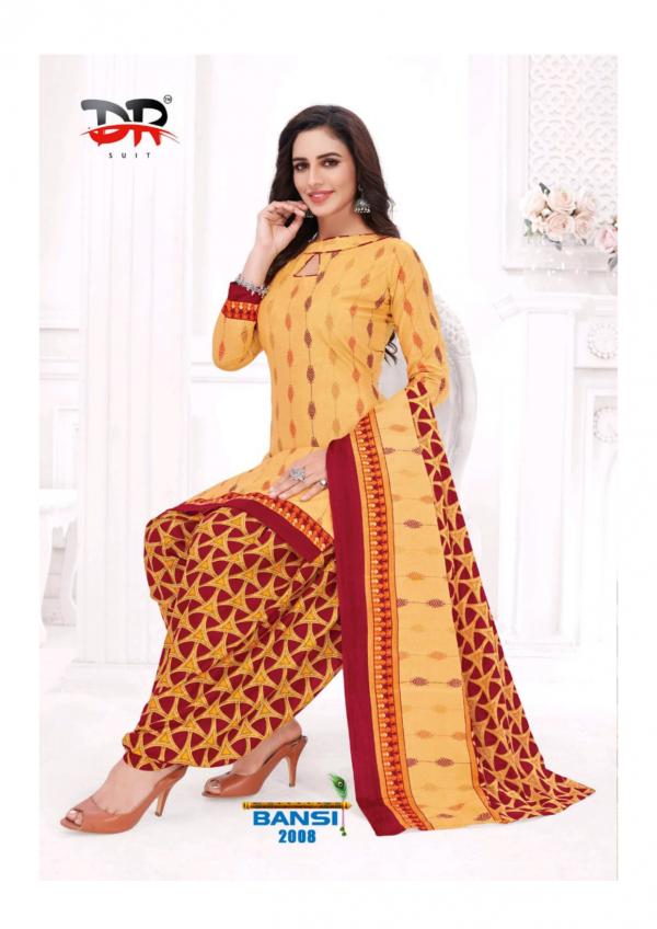 Dr. Bansi Vol-2 Cotton Designer Exclusive Patiyala Dress Material